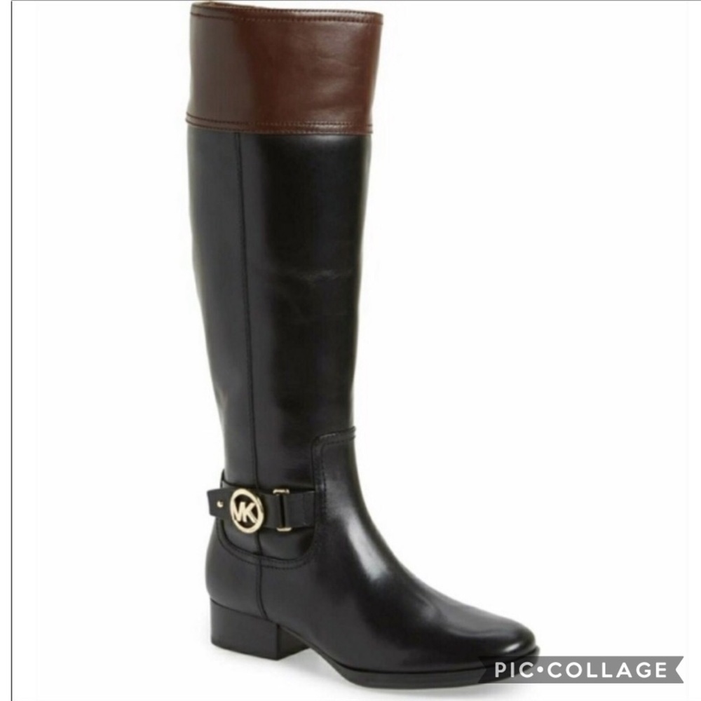 Michale Kore's tall riding boots